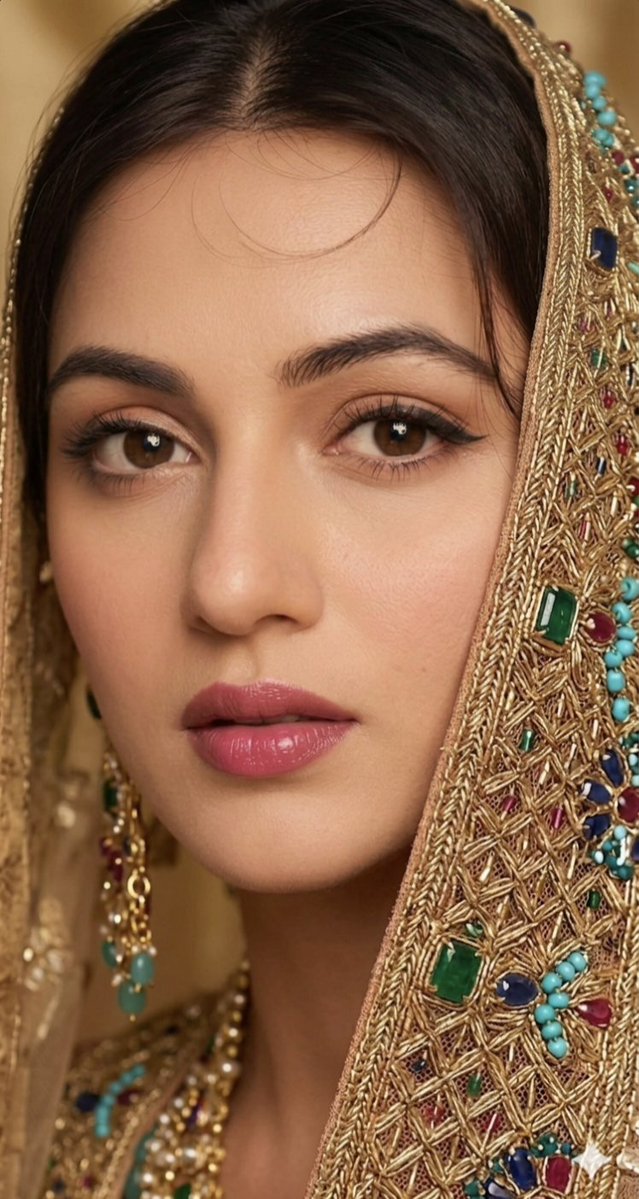 Regal South Asian Bridal Portrait