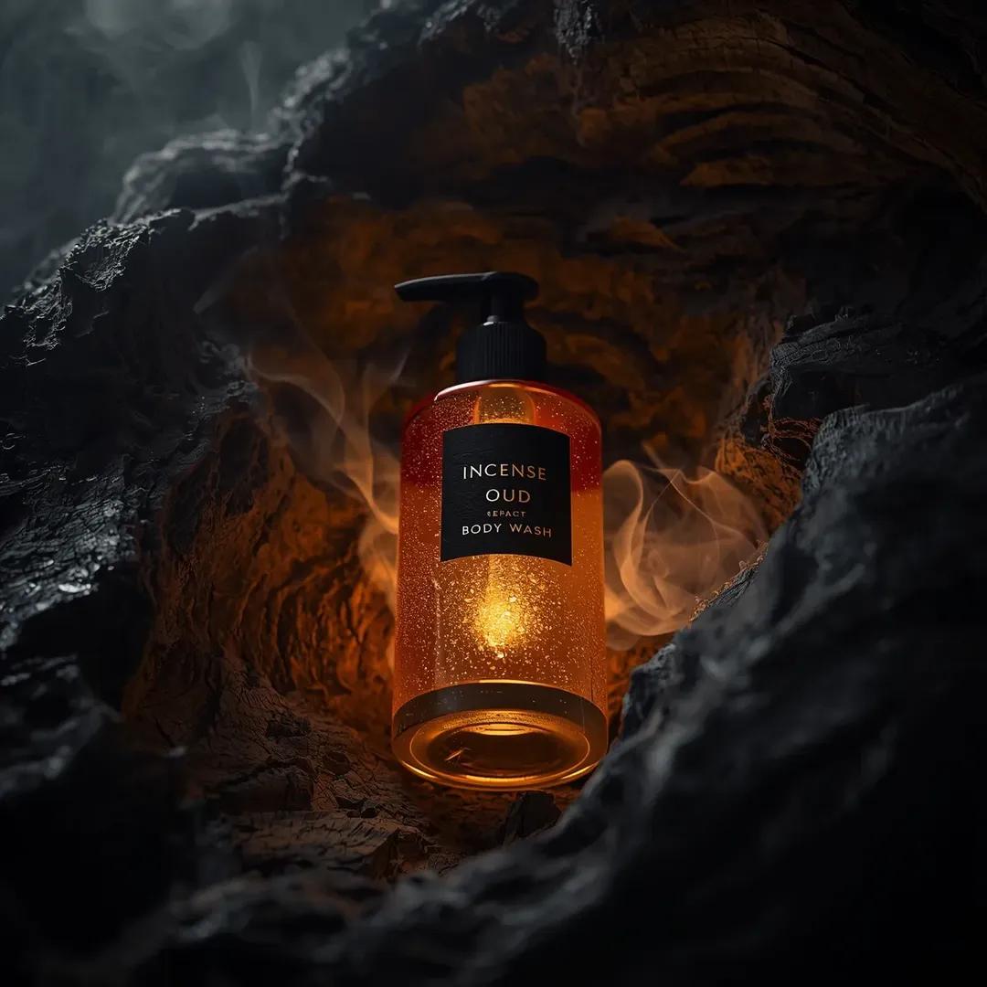 Ultra-Realistic Oud Body Wash