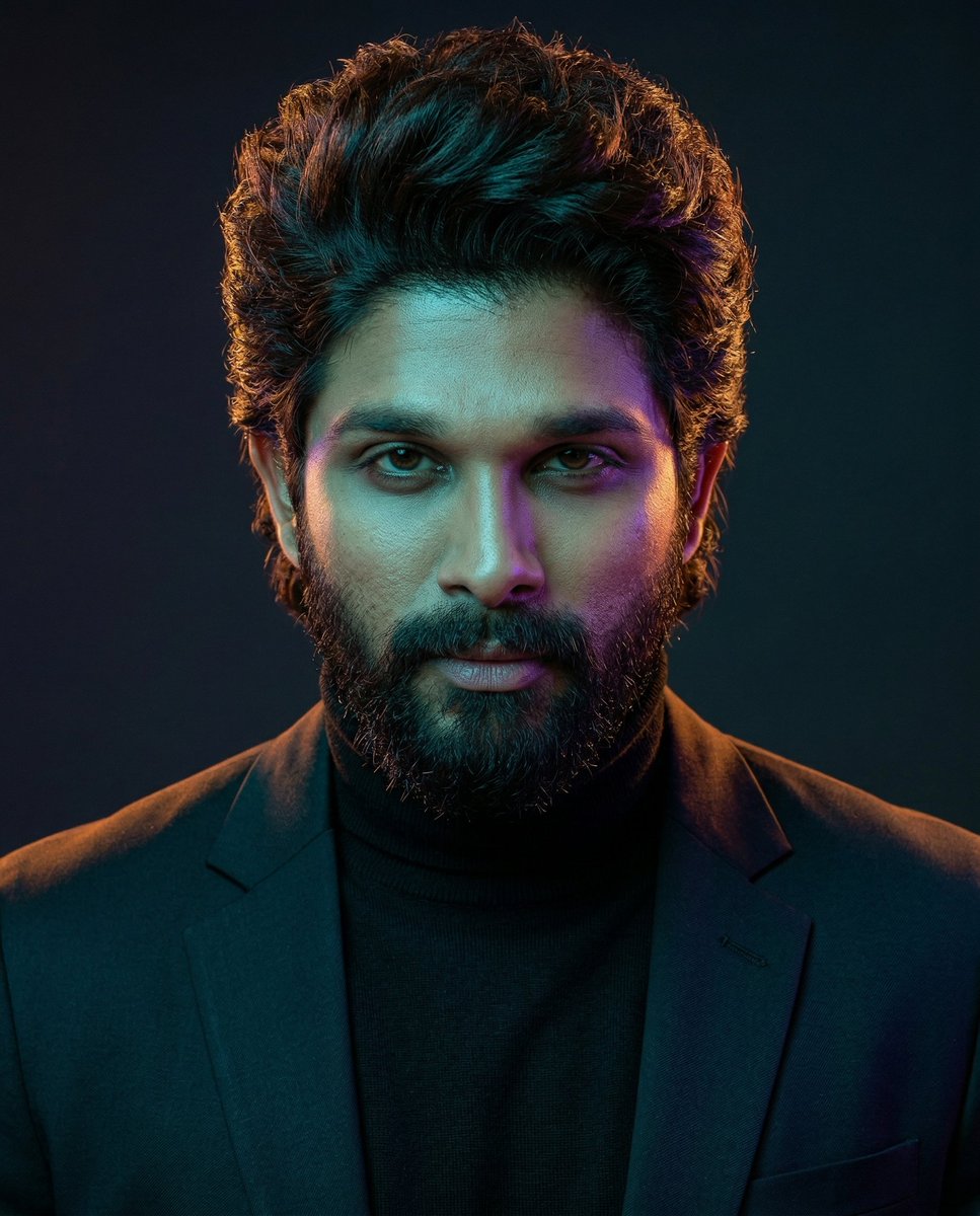 Neon Tech Studio Portrait