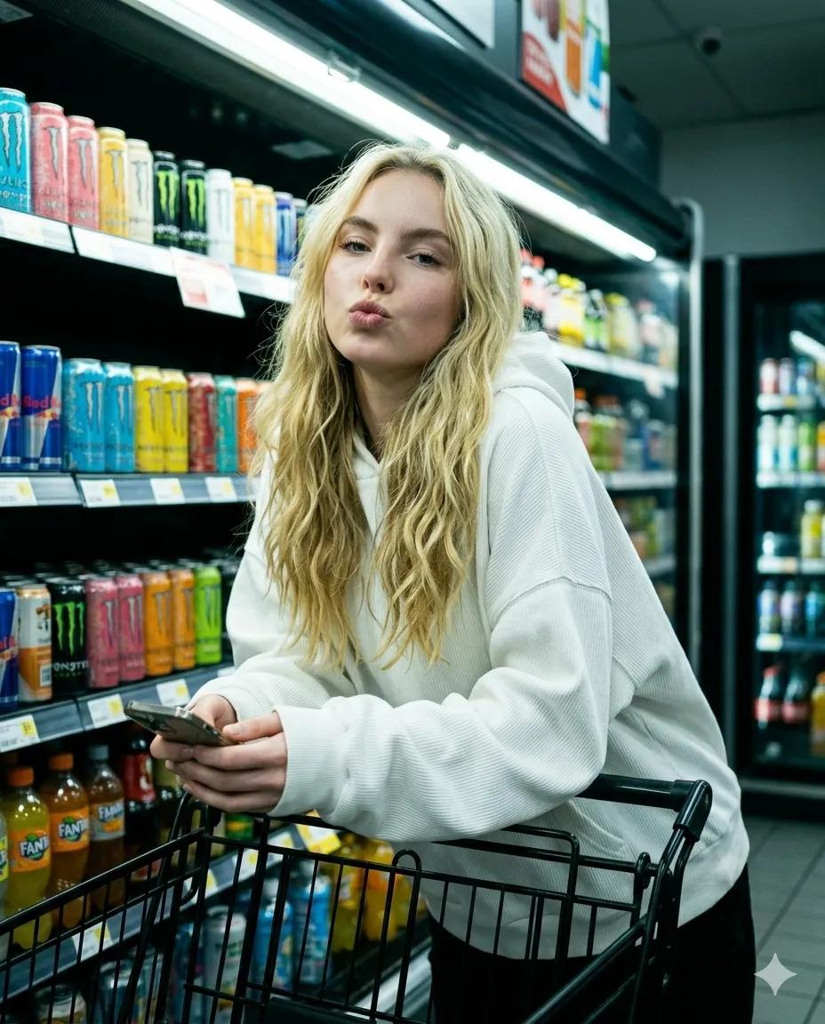 Convenience Store Cool Girl