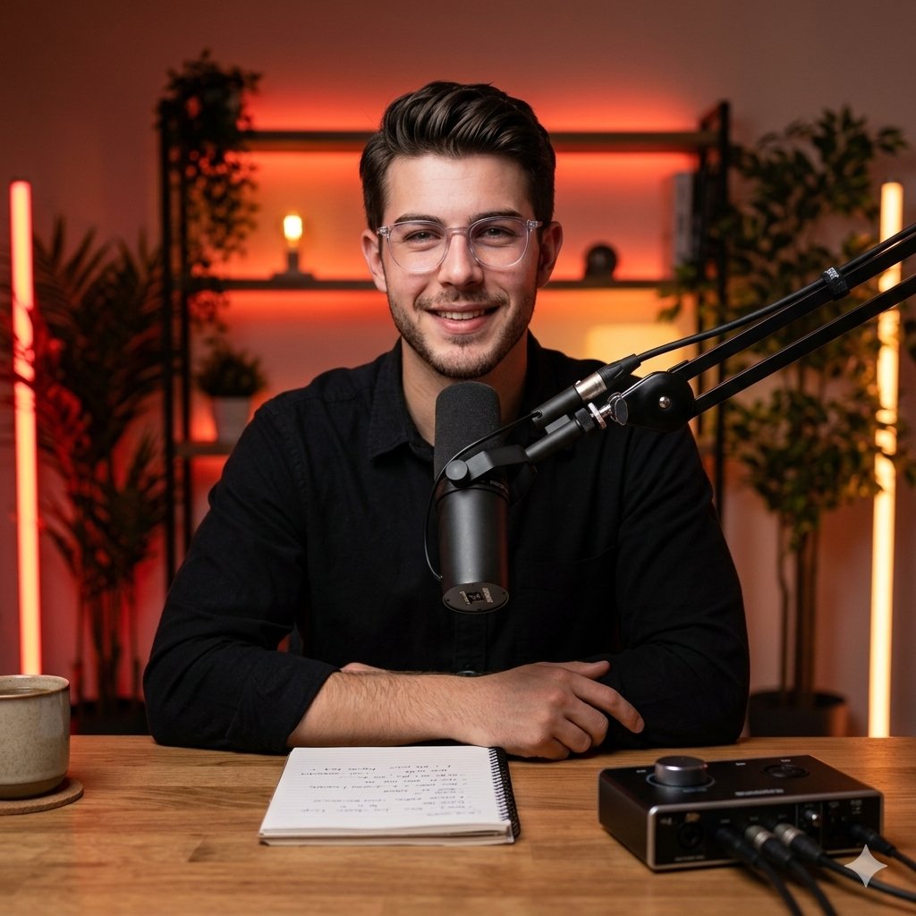 Professional Podcast Studio Recording