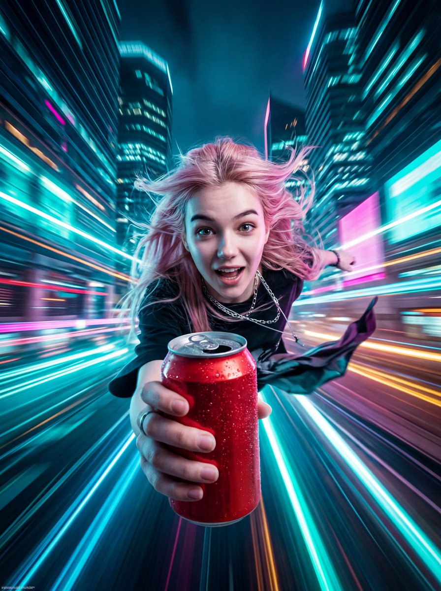 Neon Night Flight Extreme Speed