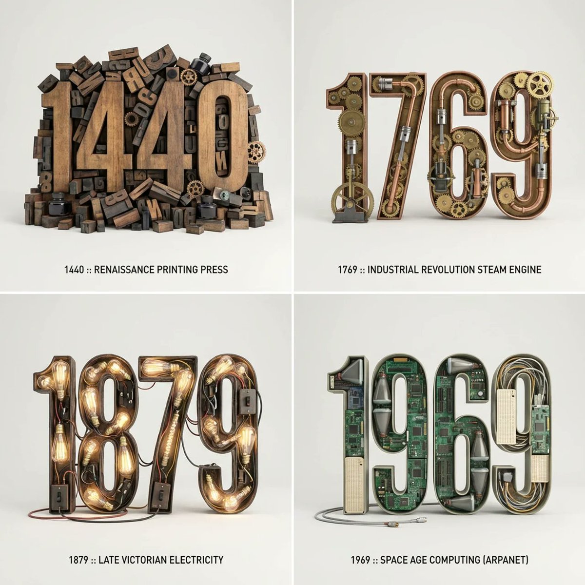 History's Greatest Inventions Visualized