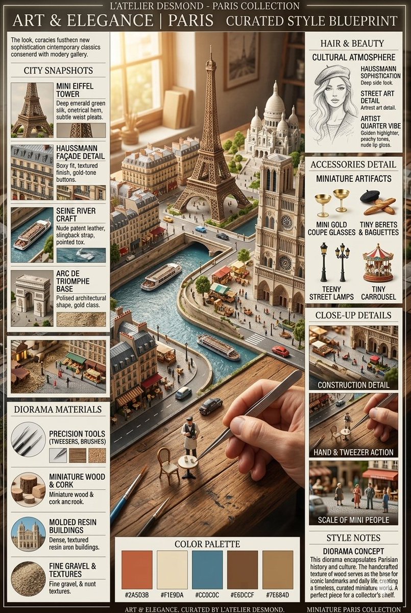 Paris Diorama Curated Style Blueprint