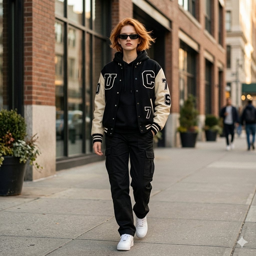 Street Fashion Cinematic Photo