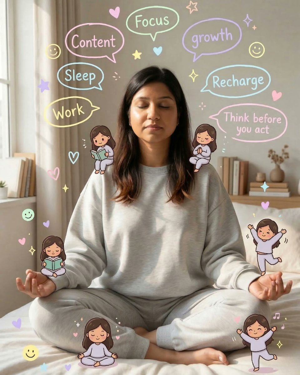 Morning Meditation: Cozy Wellness in Pastel Dreamscape