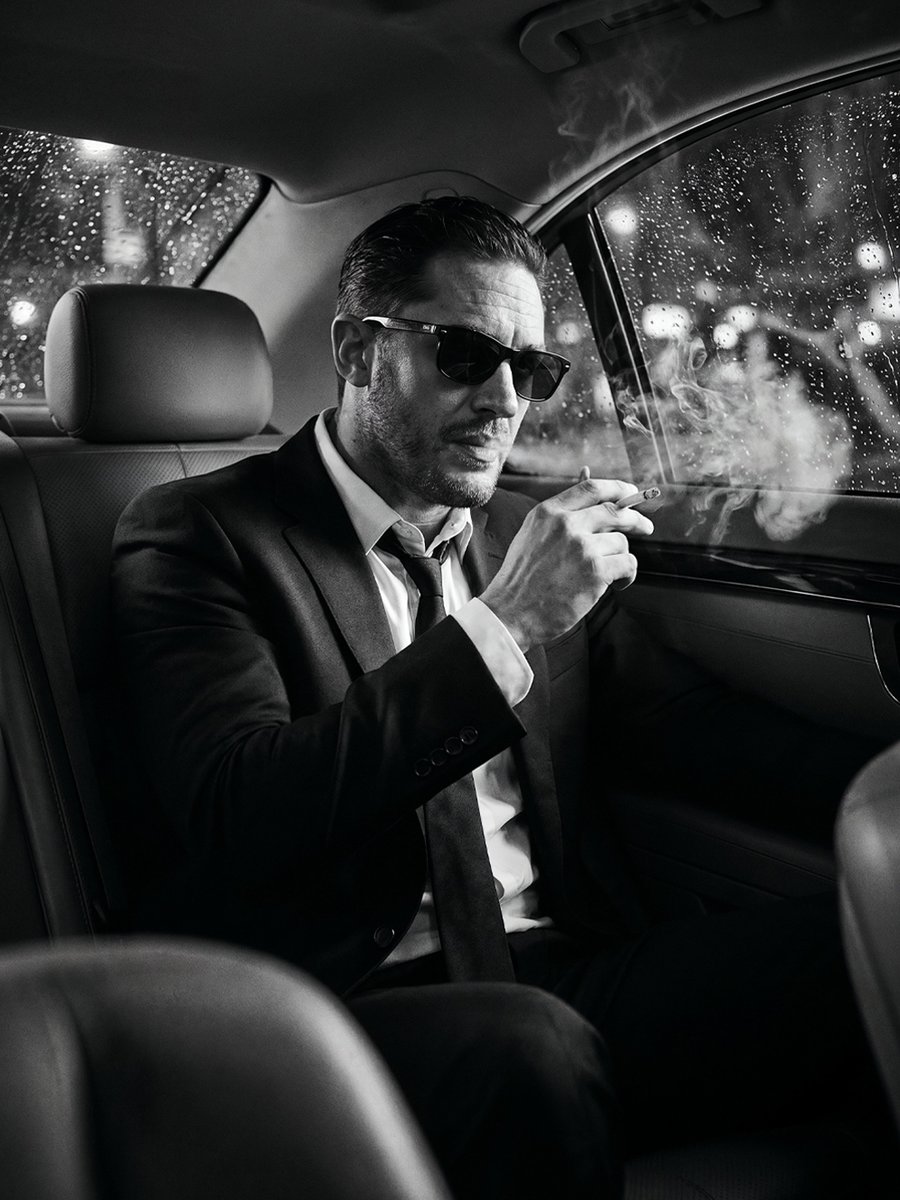 Noir Cinematic Car Portrait