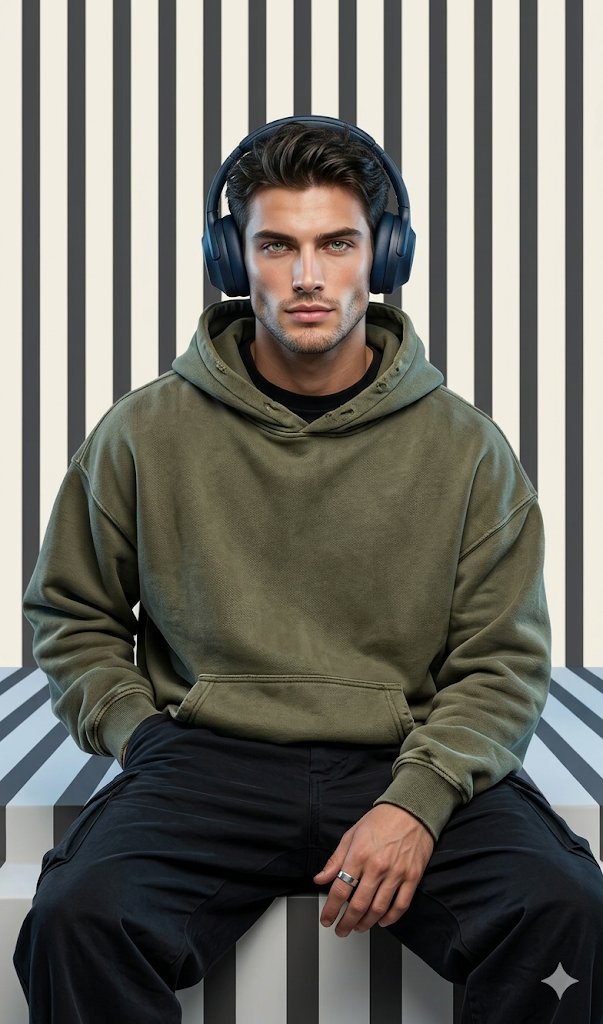 Handsome Young Man Portrait
