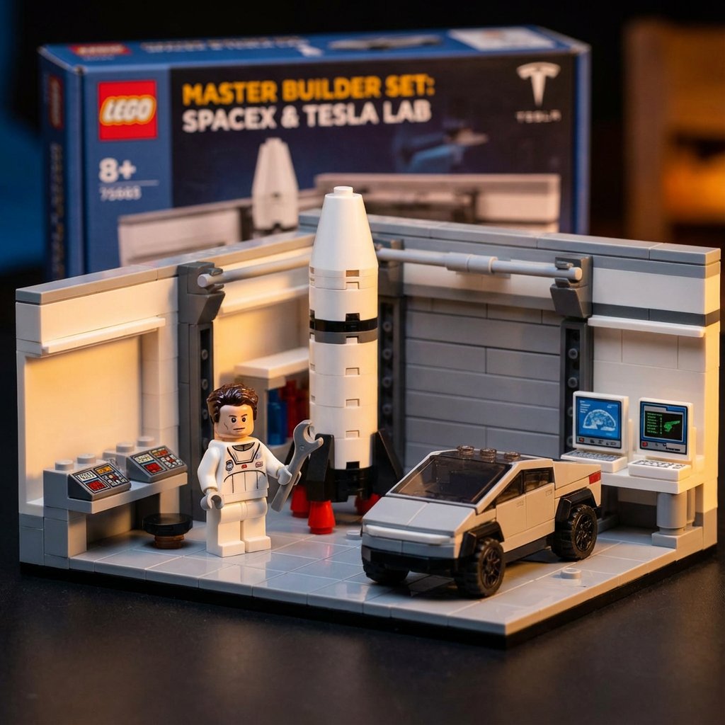 History Retold With Plastic Bricks