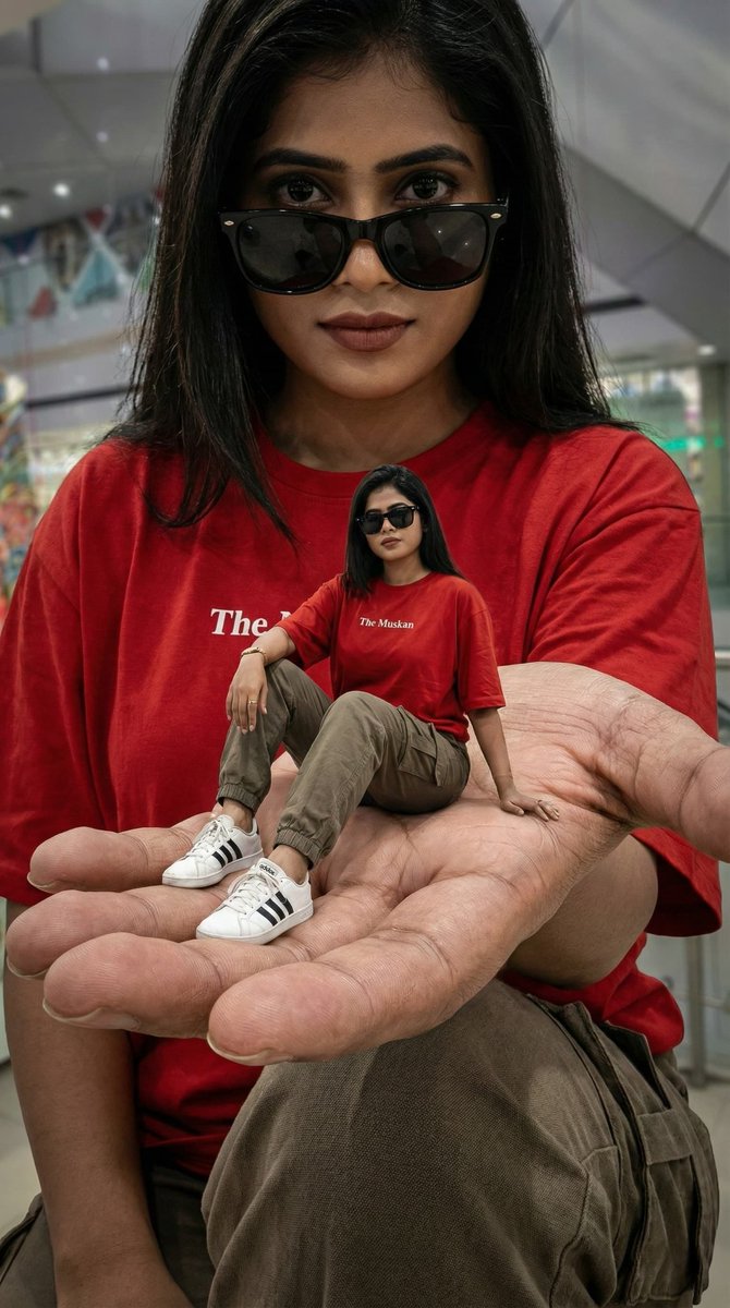Giant Self in Palm Cinematic Look