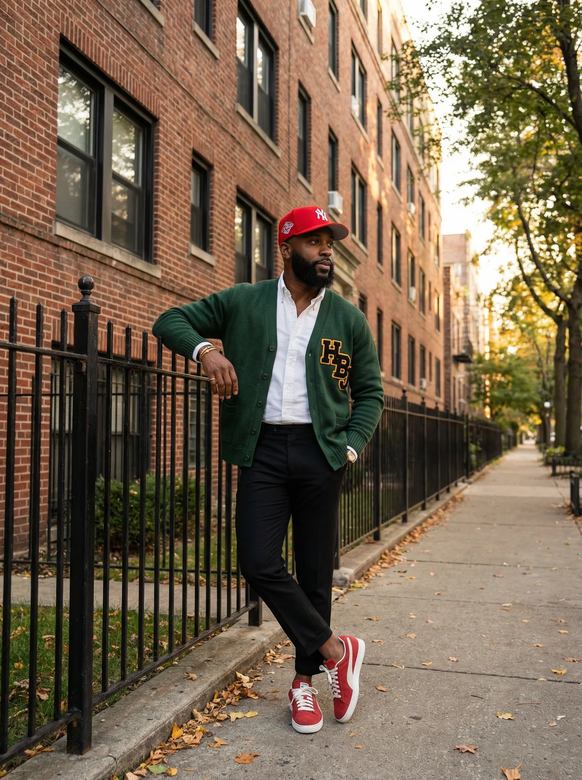 Varsity Cardigan - Urban Style