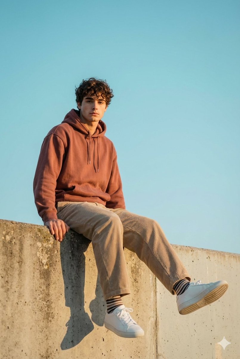 Golden Hour Street Portrait