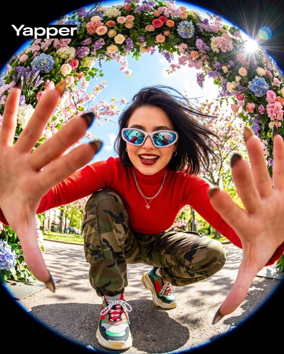 Fisheye Street Style Confident Selfie Portrait