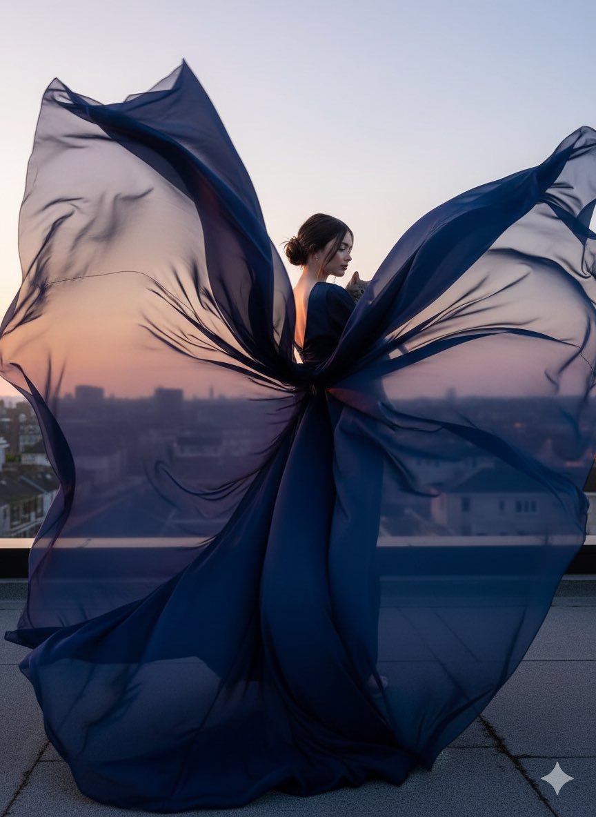 Wind-Caught Elegance