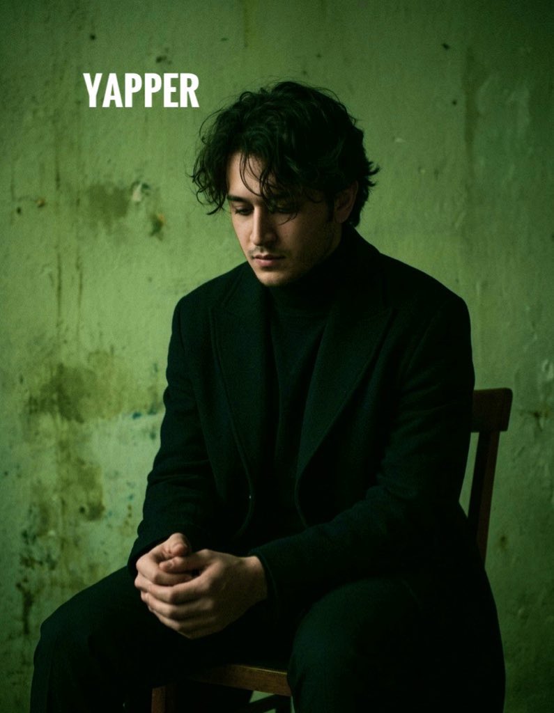 Melancholic Young Man Portrait