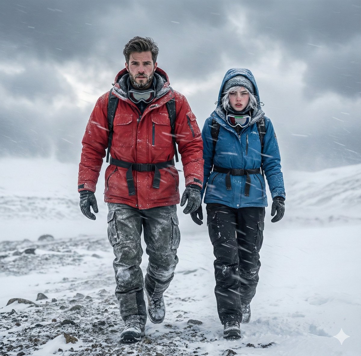 Alaska Snowstorm Lovers Trek