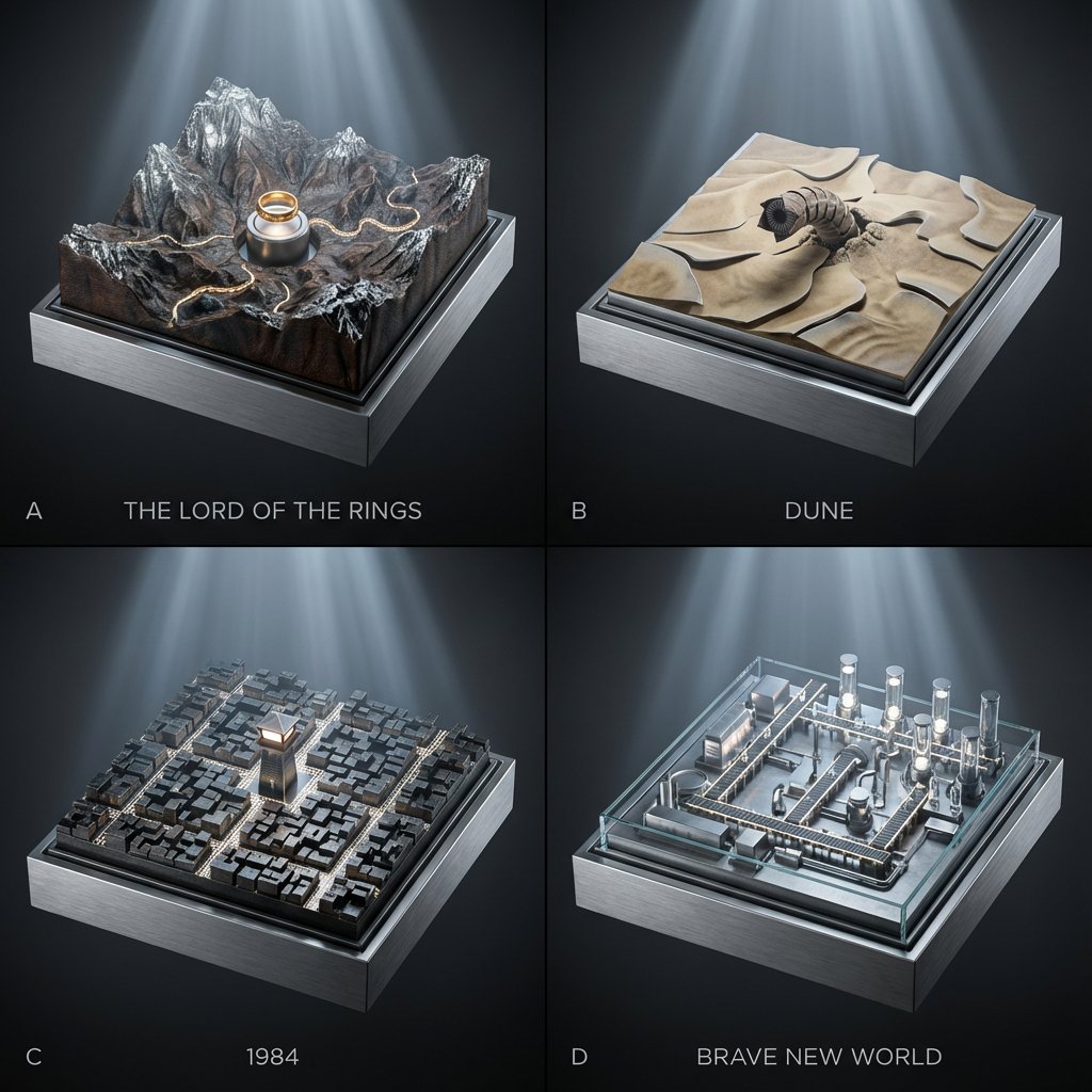 Classic Books Mechanical Diorama Art