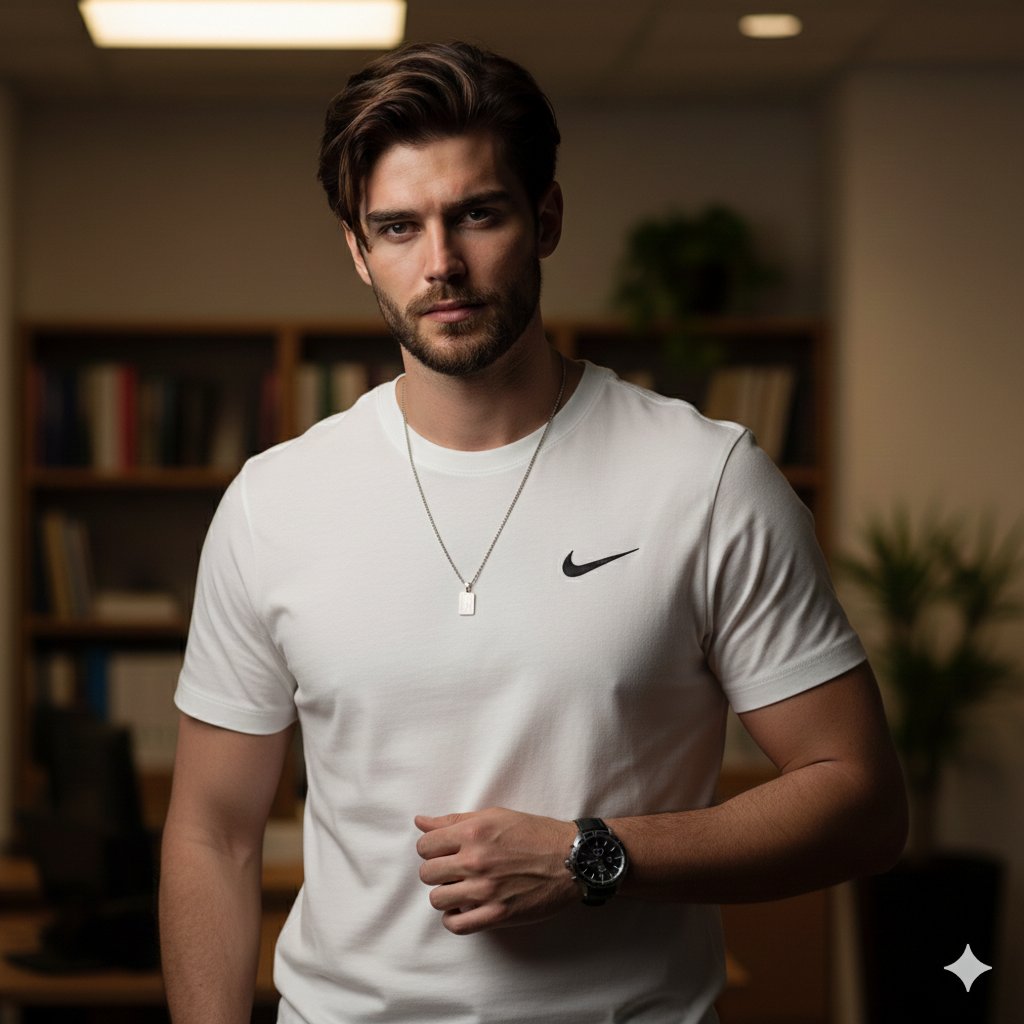 Handsome Man Portrait Studio Shot
