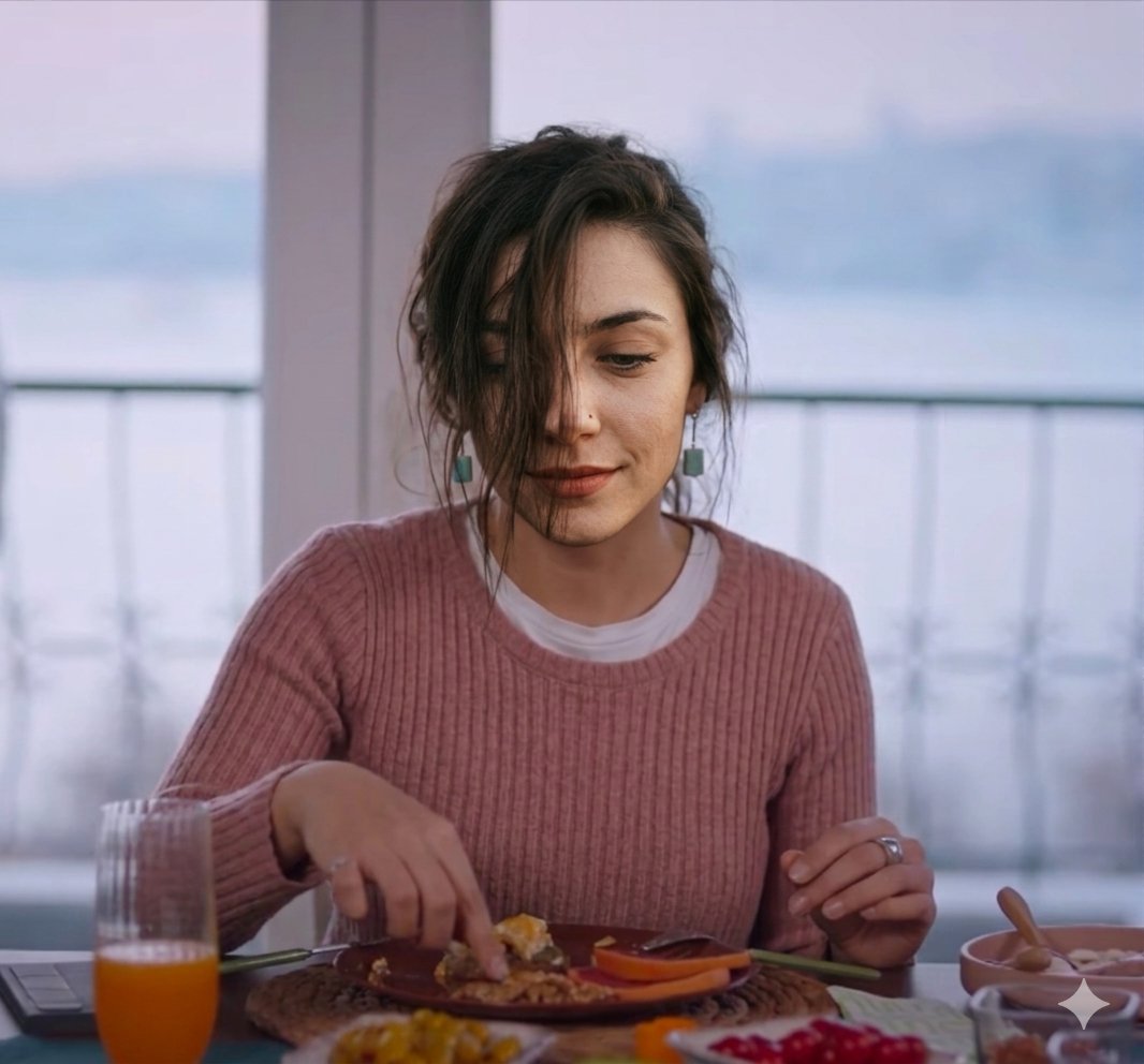 Misty Morning Breakfast Serenity