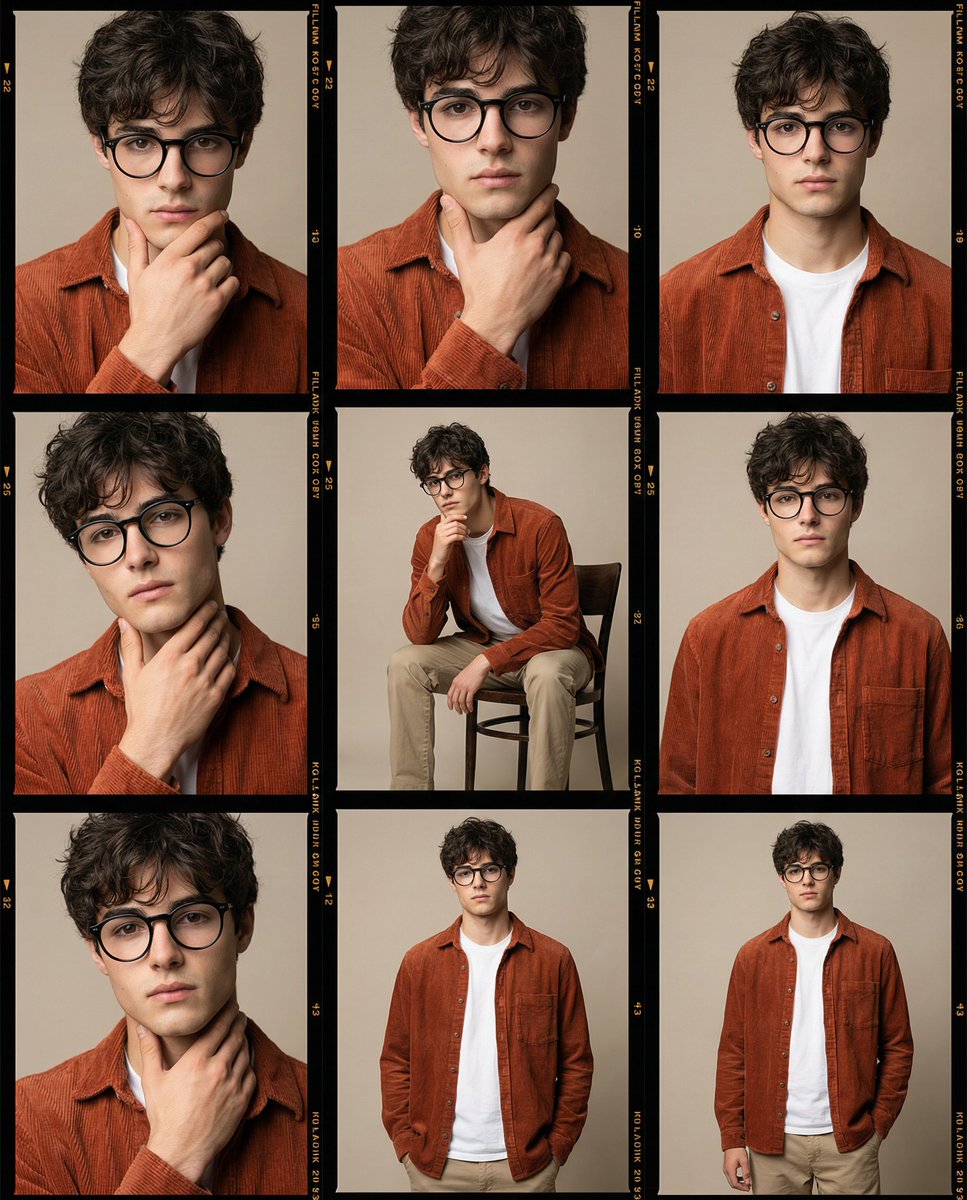 Warm Tonal Male Portrait Session