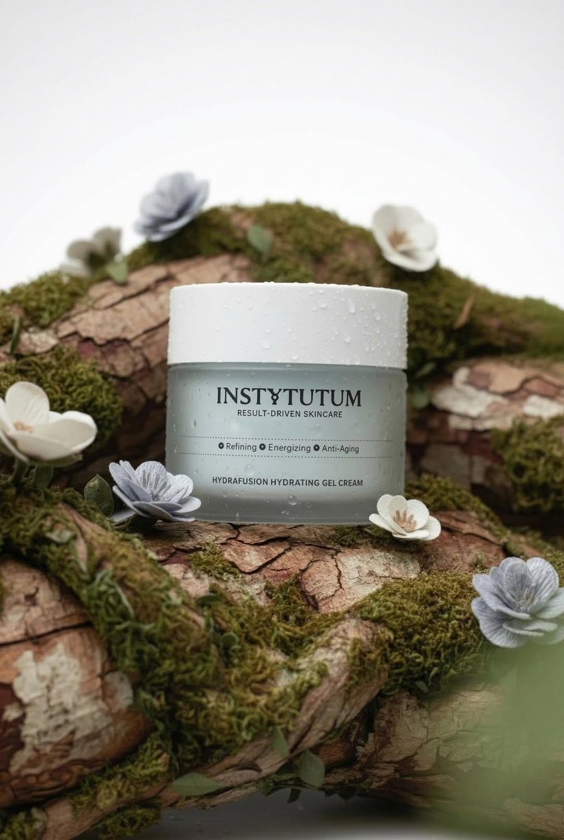 Luxury Skincare Gel Cream Photography
