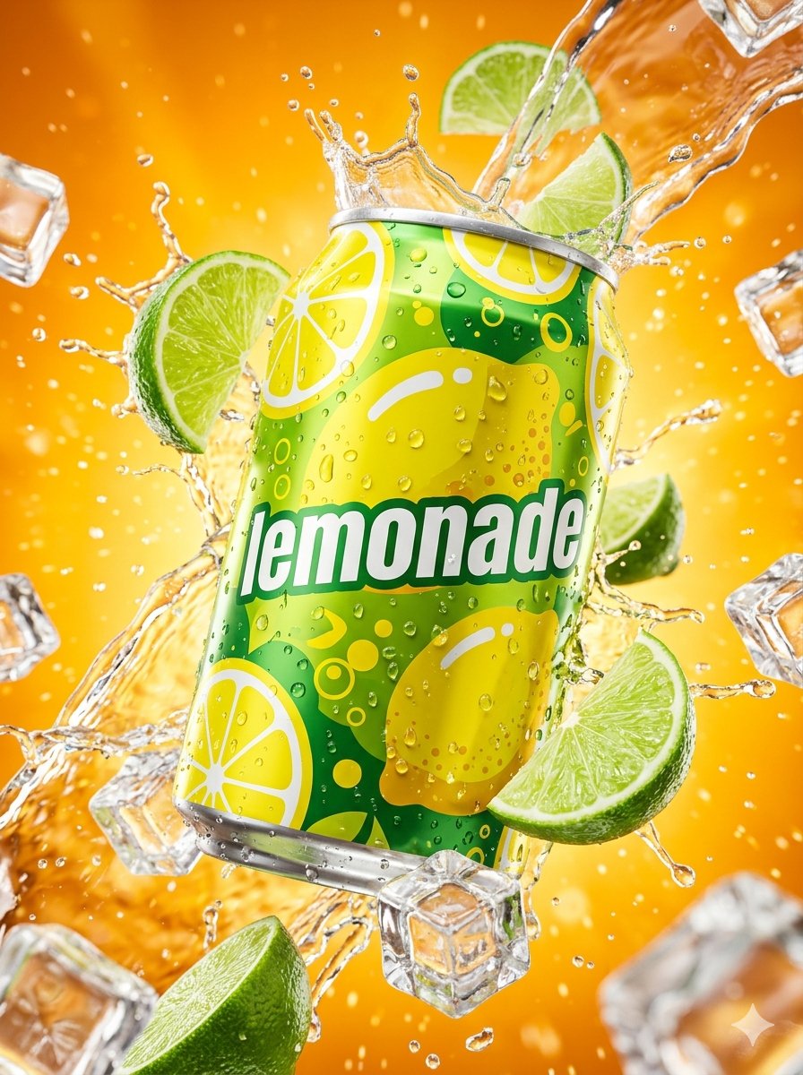 Hyperreal Lemonade Explosion