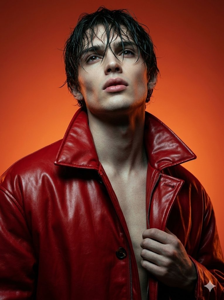 Cinematic High Fashion Male Portrait
