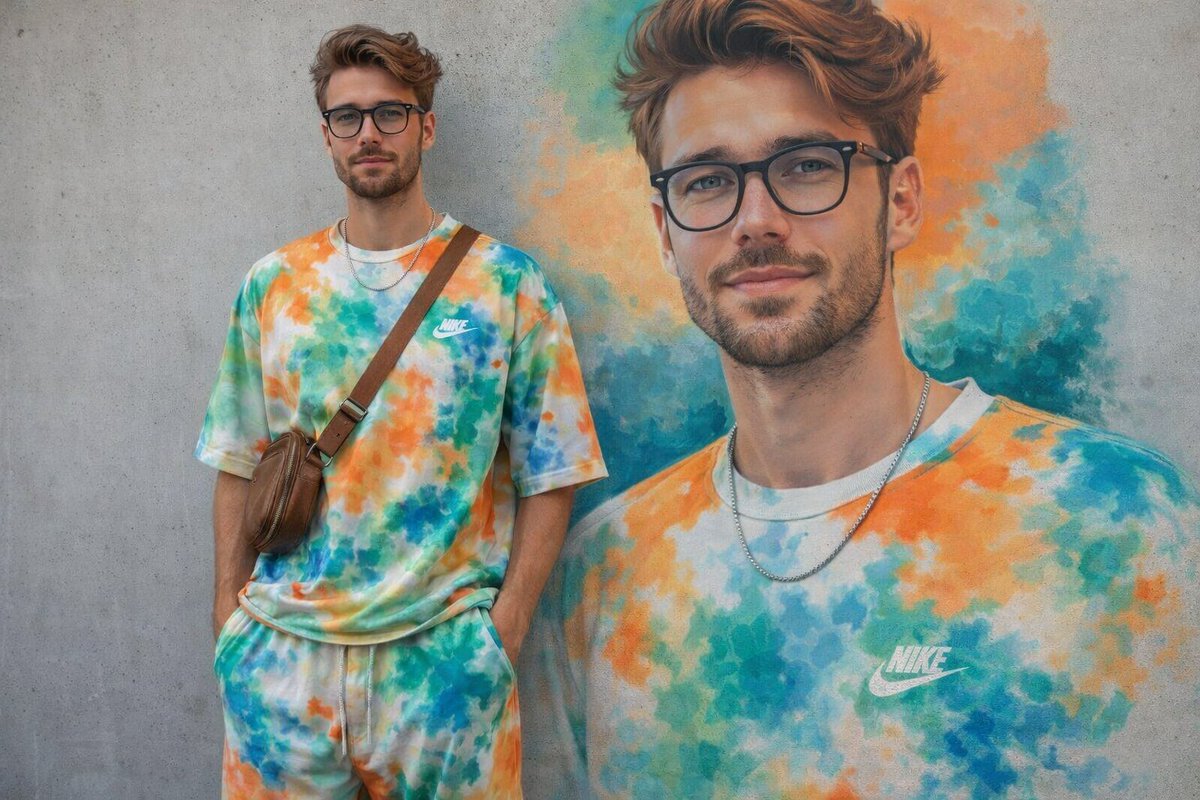 Stylish Youth Street Fashion Portrait