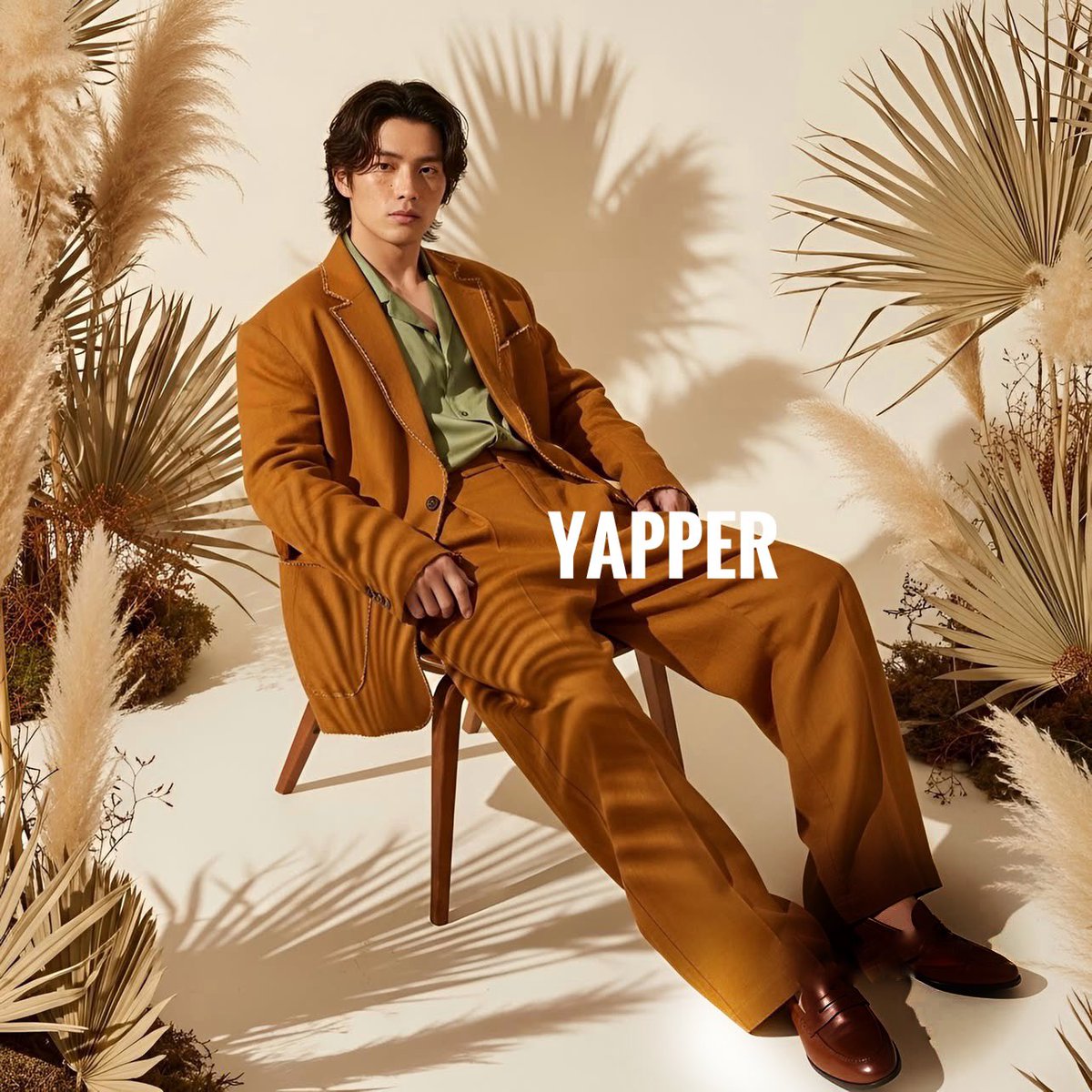 Earthy Tones Male Fashion Editorial