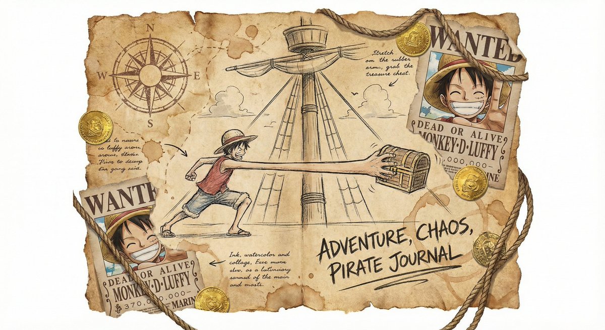 Luffy's Treasure Hunt Logbook