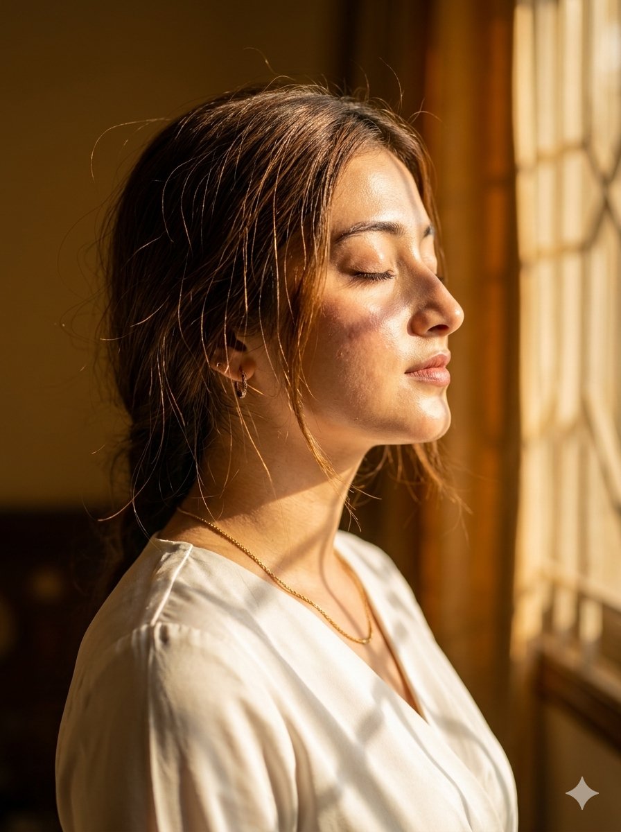 Golden Light Cinematic Portrait