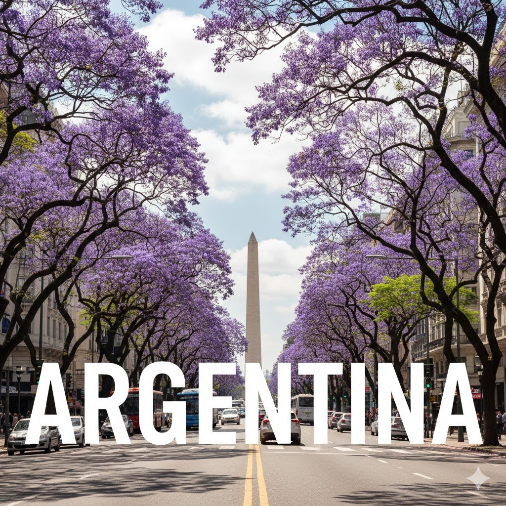 Buenos Aires Jacaranda Spring