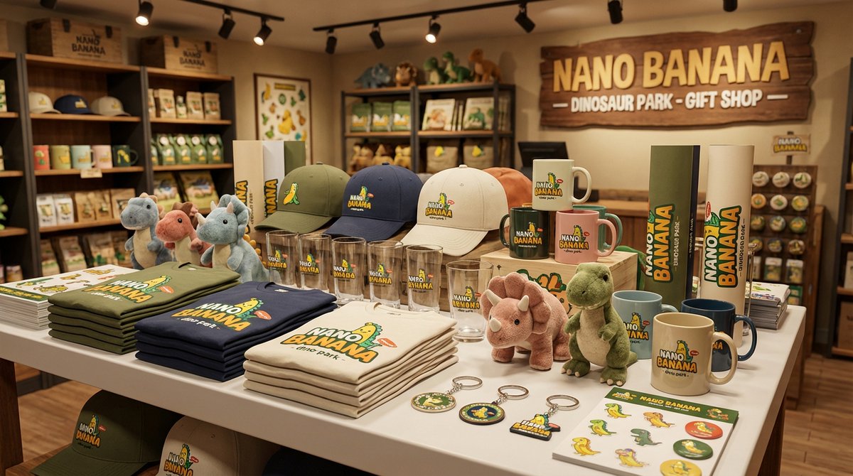 Dinosaur Park Gift Shop Merchandise