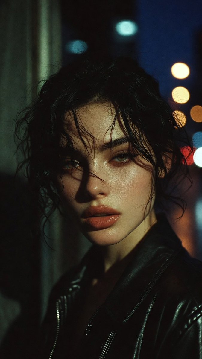 Moody Cinematic Thriller Portrait