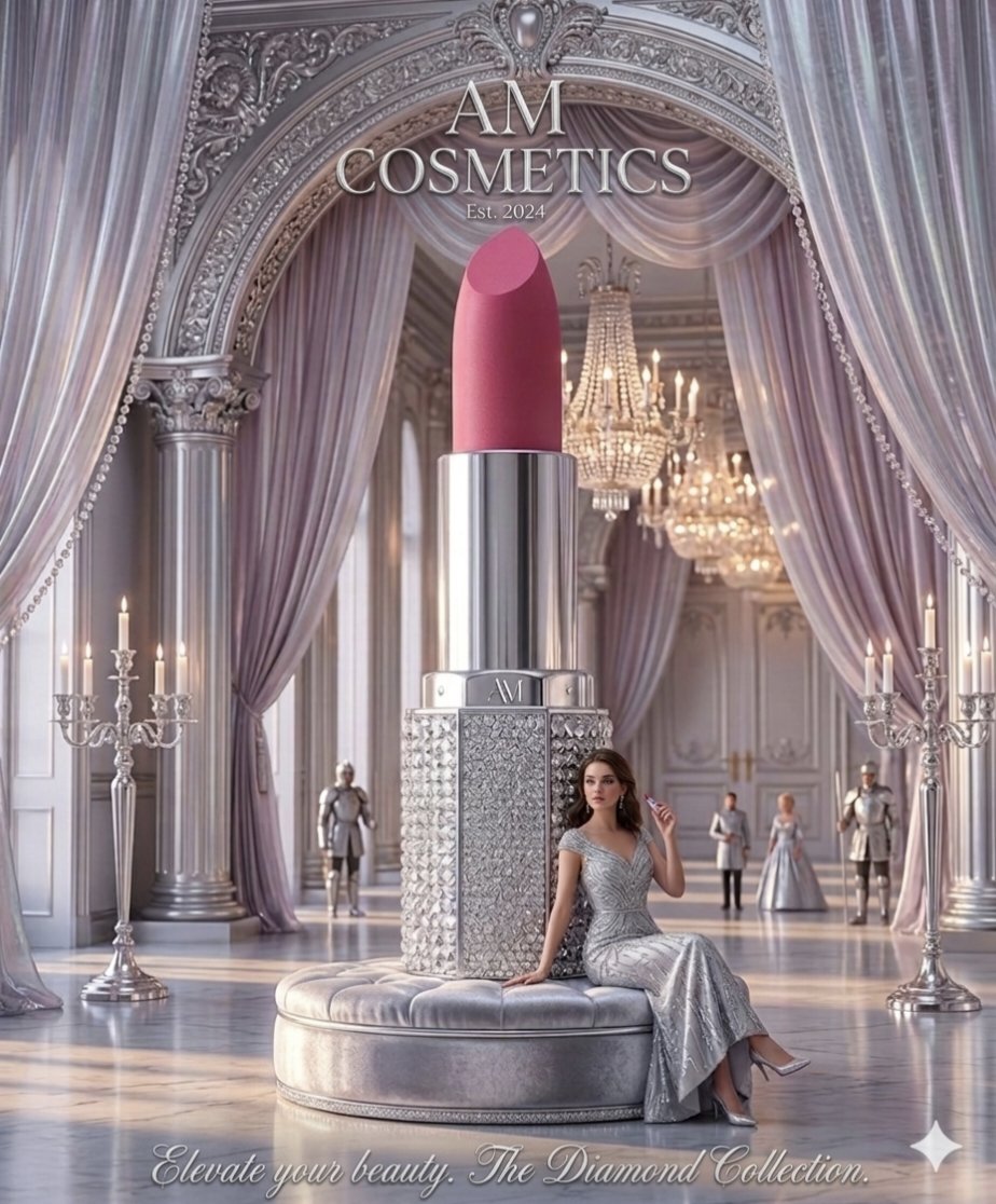 Luxury Diamond Lipstick Ballroom Ad
