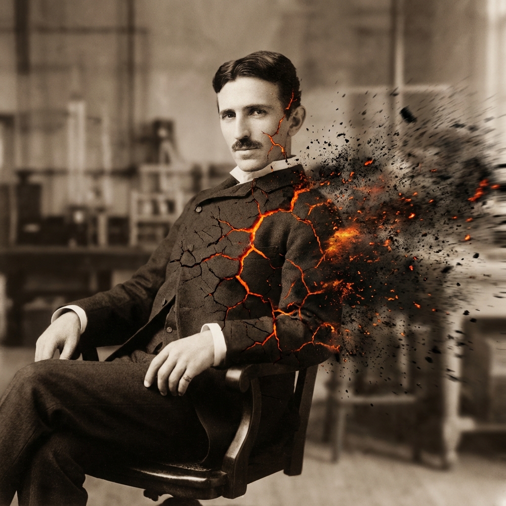 Particle Disintegration Effect
