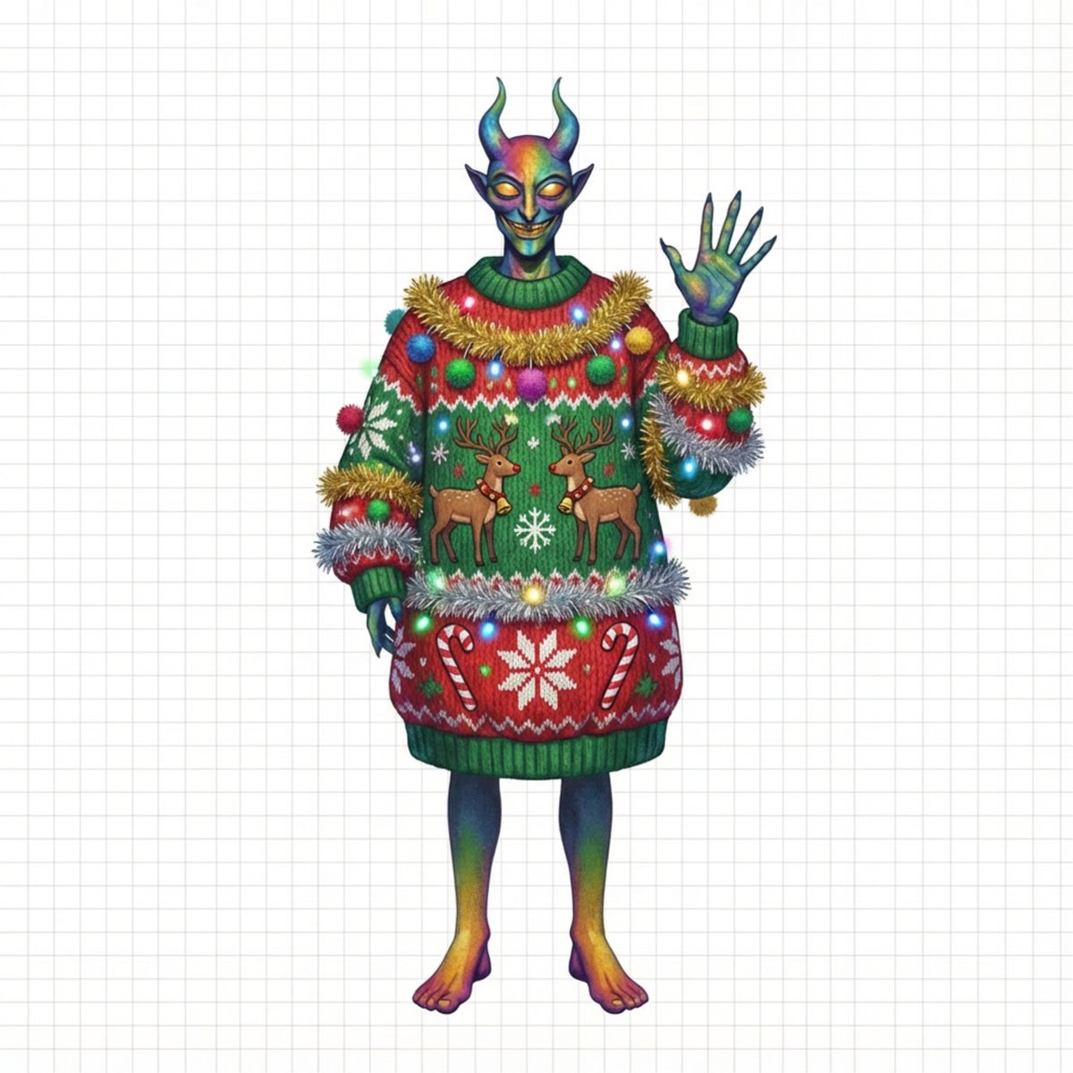 Ugly Christmas Sweater Style