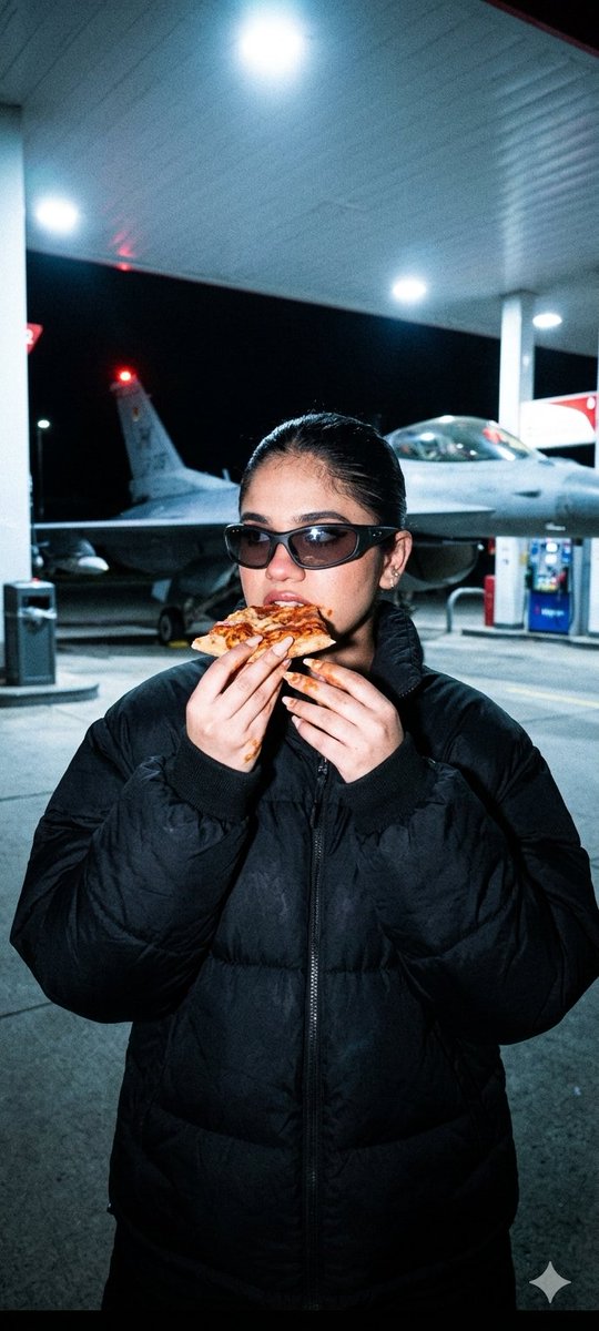 Gas Station Pizza Fighter Jet