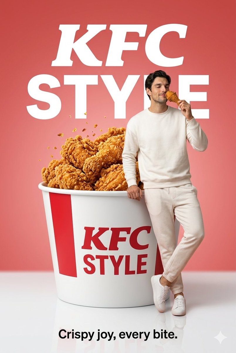 Surreal Fried Chicken Ad