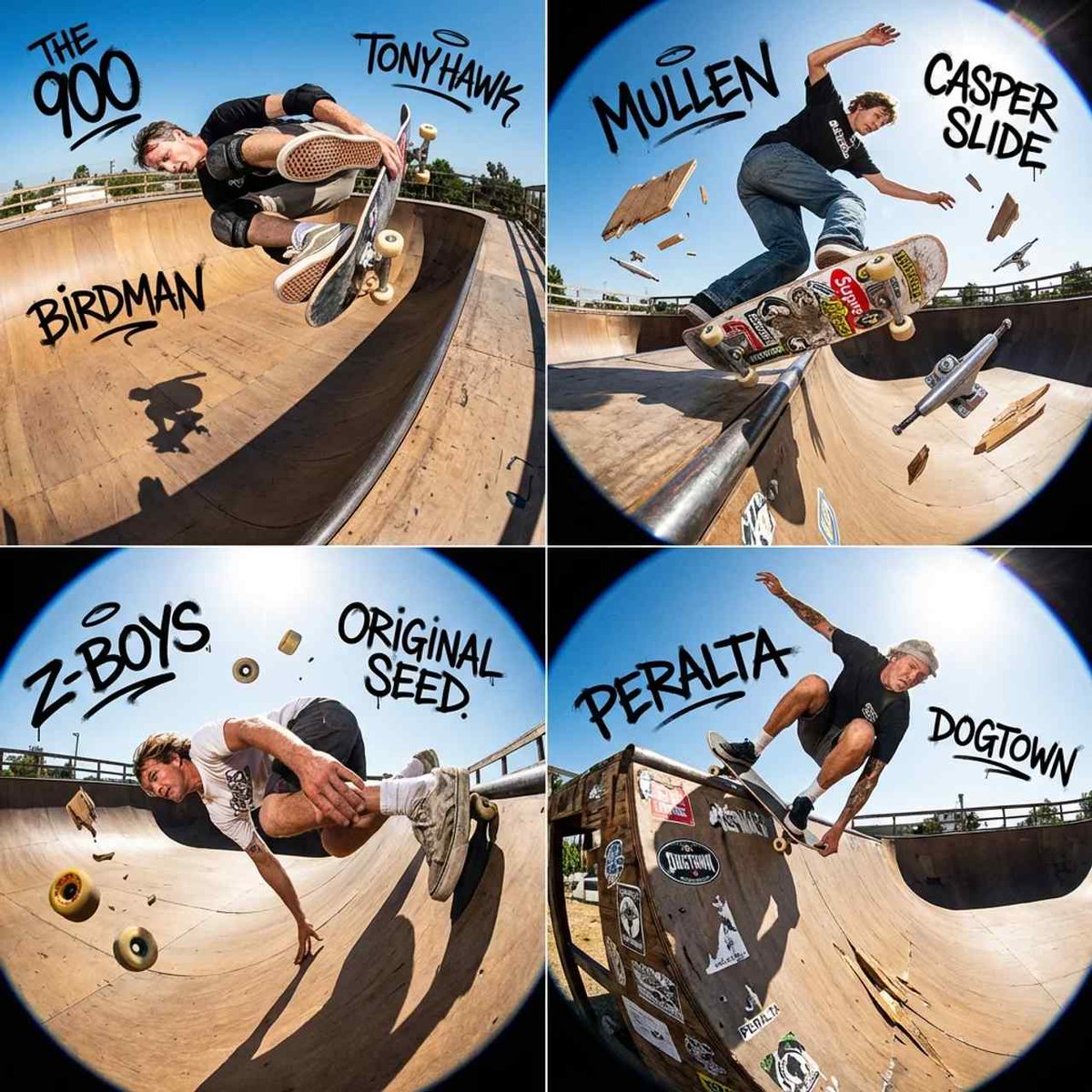 Legendary Skaters Freeze Frame Grid