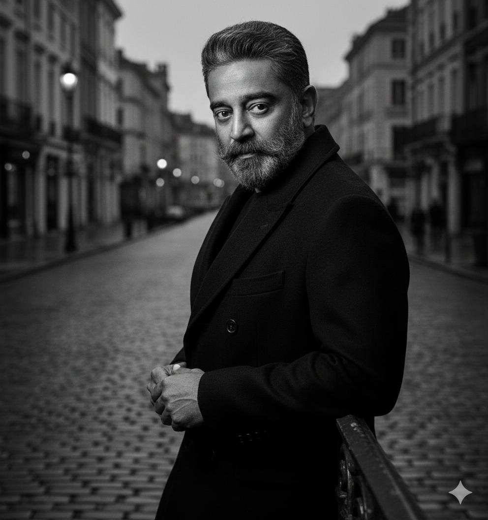 Noir Fashion Male Portrait