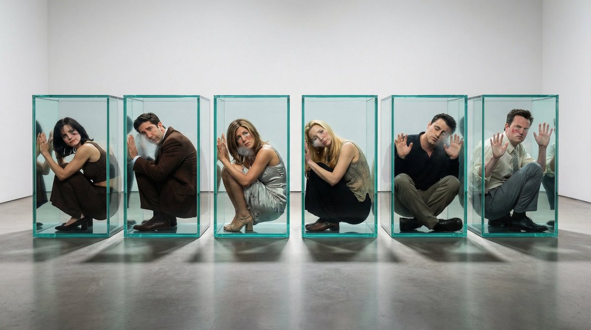 Characters Boxed In Glass