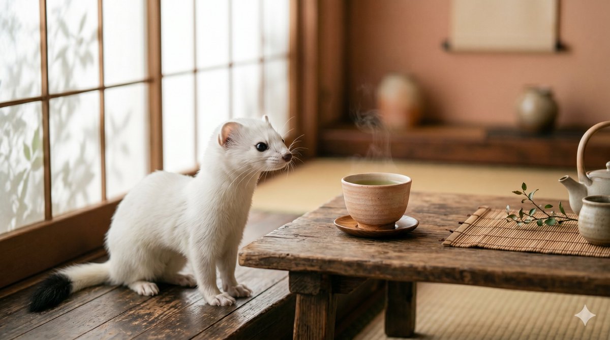 Quiet Room Tea Steam Weasel