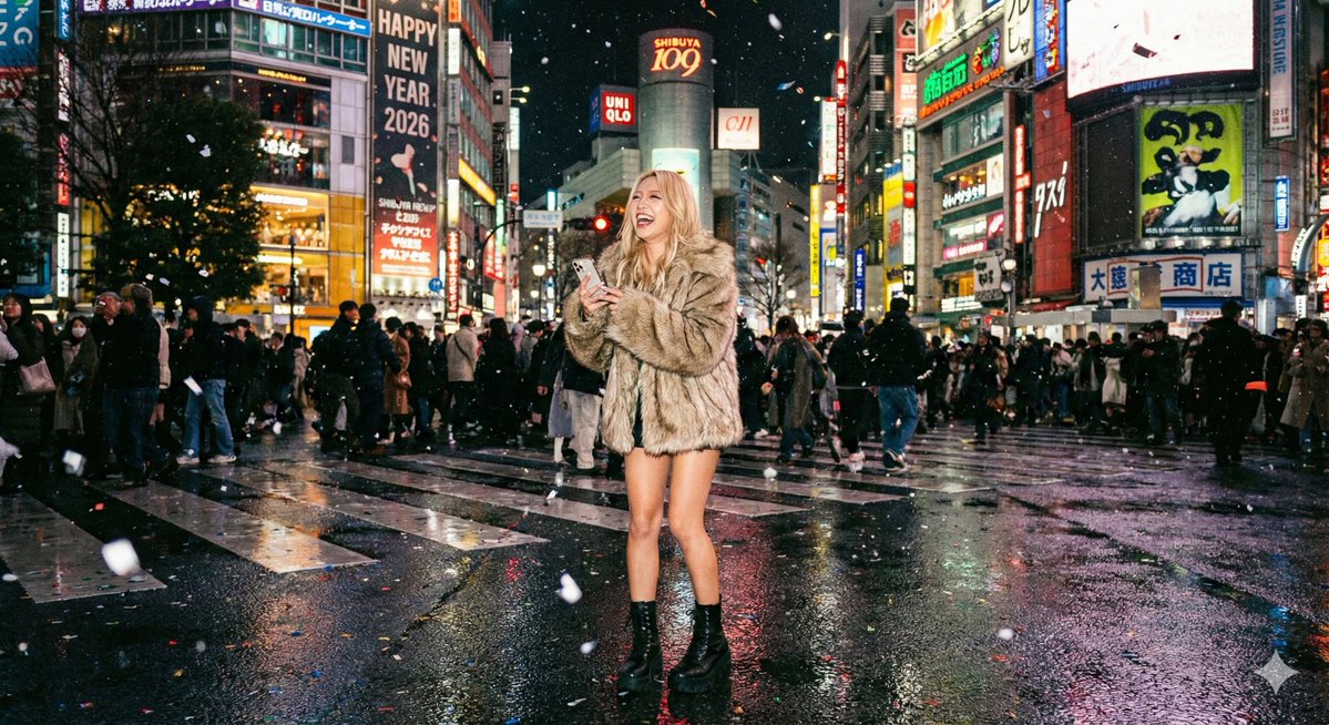 Shibuya Snowy Countdown Night
