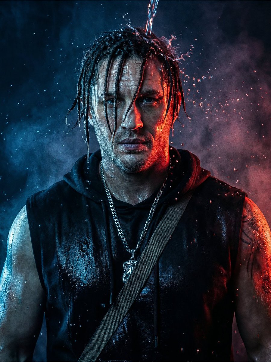 Cinematic Dual Light Water Portrait
