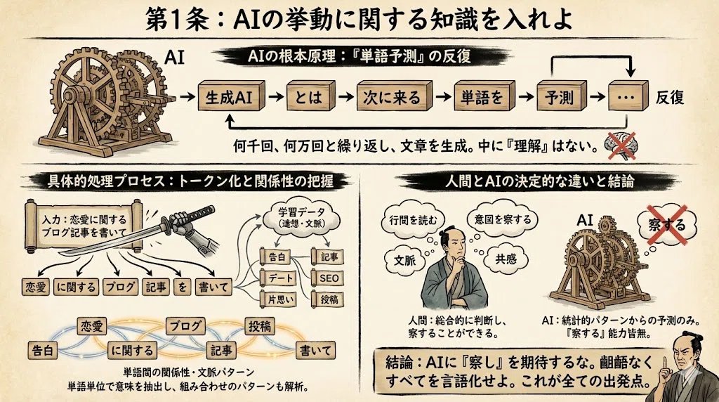 Vintage Japanese Infographic Design