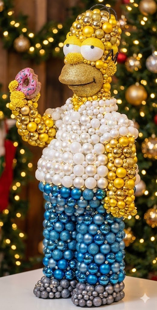 Christmas Bauble Pointillism