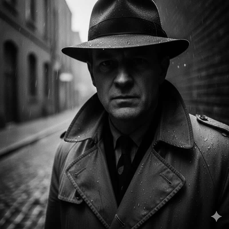 Noir Cinematic Portrait