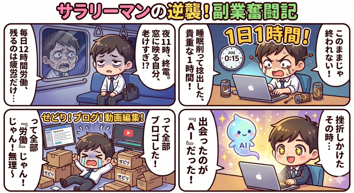 AI Four-Panel Comic Creation Guide