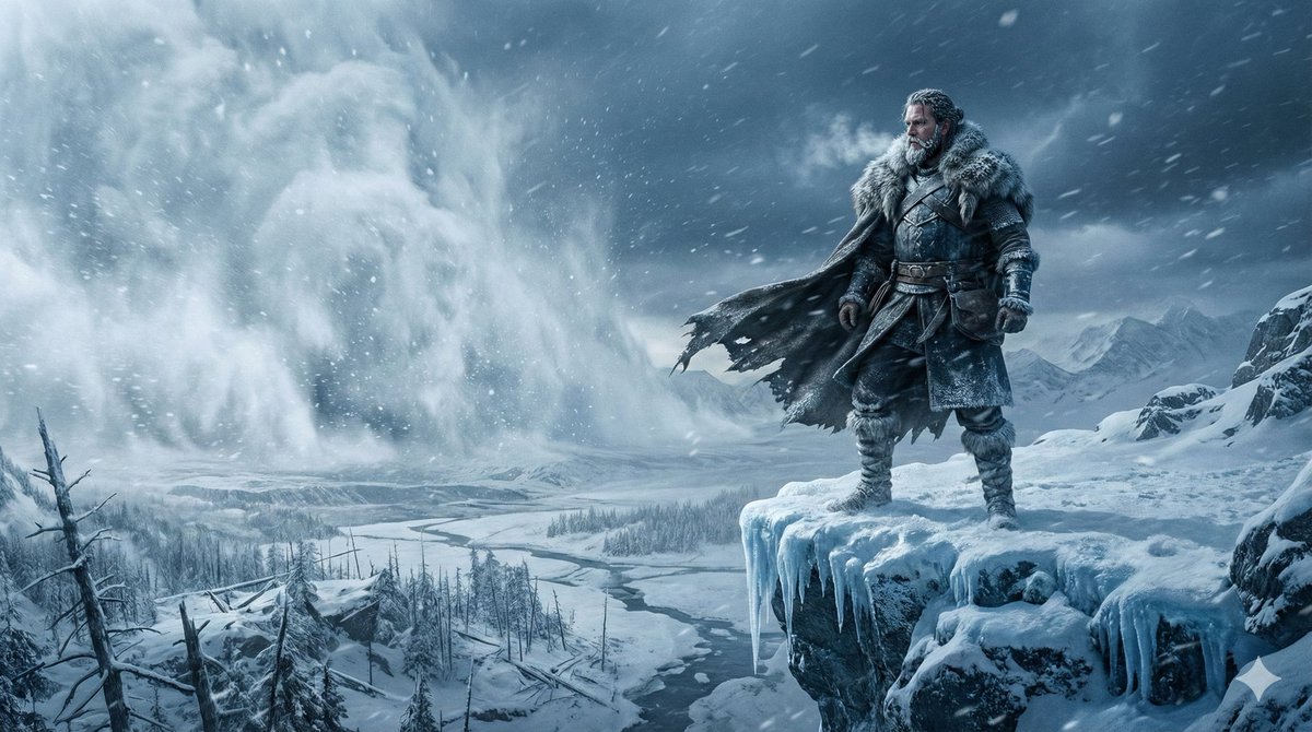 Lone Warrior Faces Winter Storm